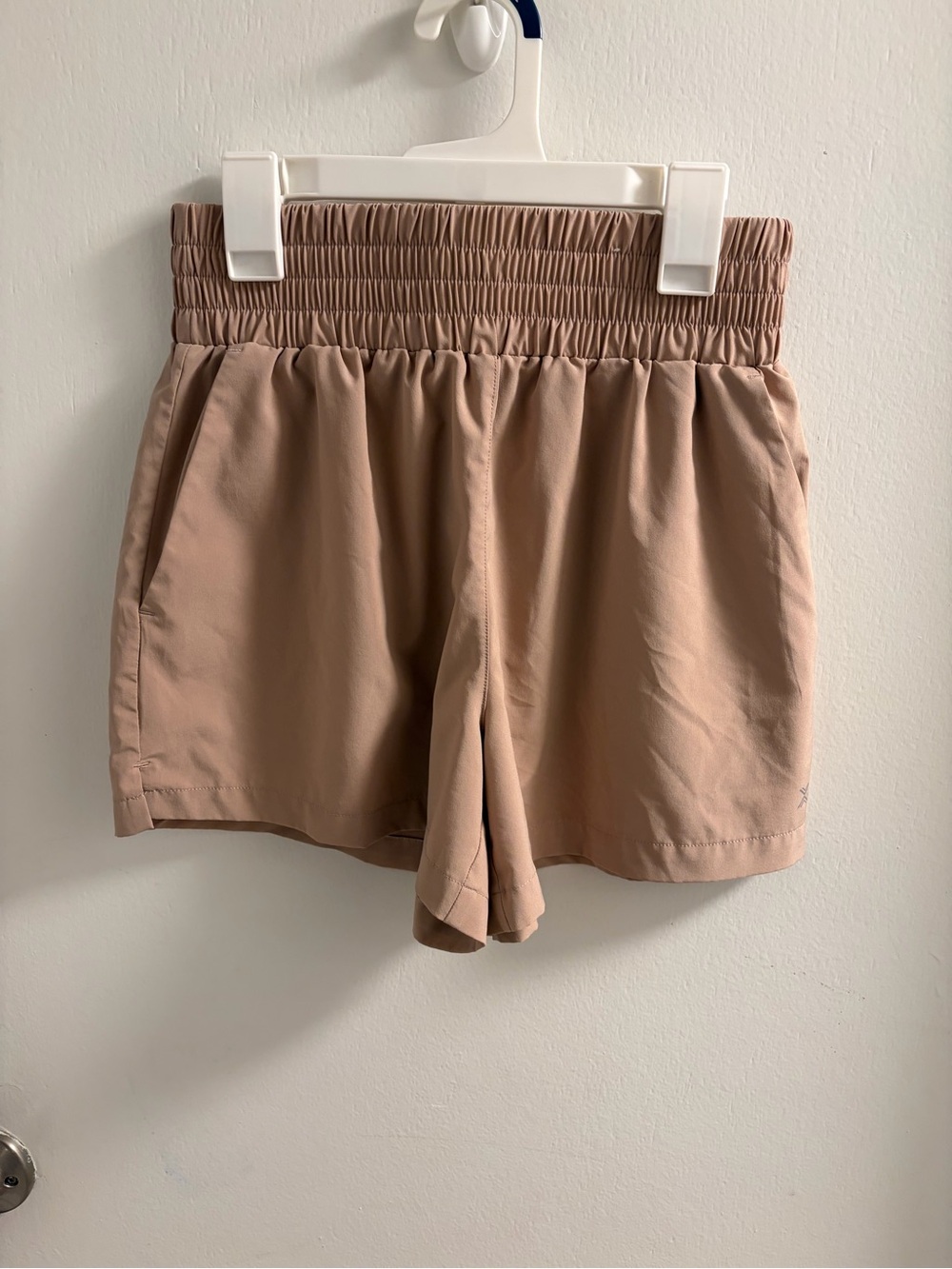 Xersion Women's Athletic Shorts in Taupe